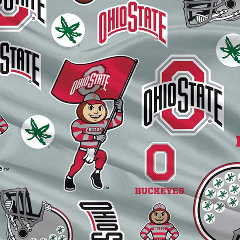 Ohio State University Pattern Nintendo 2DS XL (2017) Skin